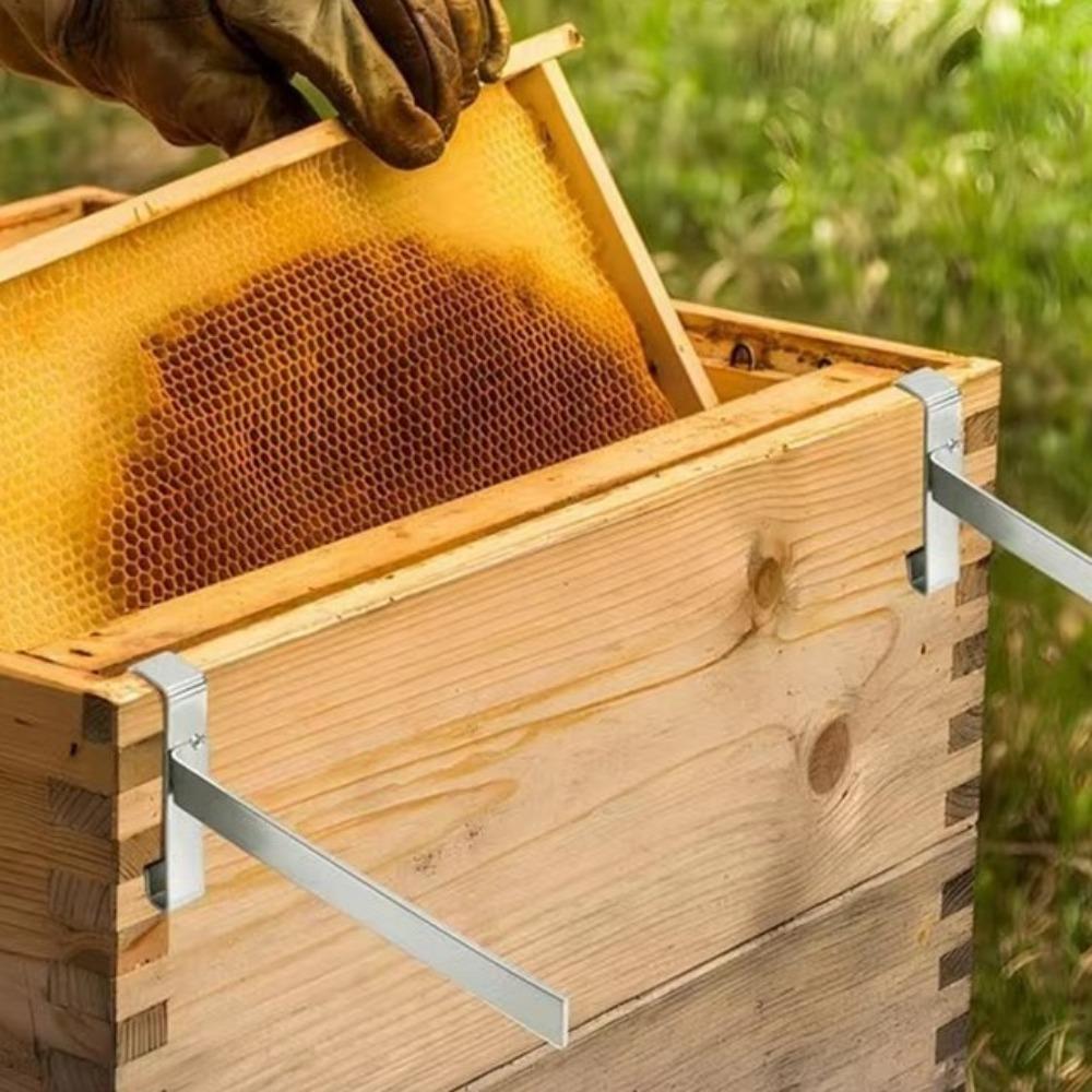 

2pcs Stainless Steel Bee Hive Frame Grip Rustproof Bee Hive Frame Gripper Outdoor Garden 2pcs