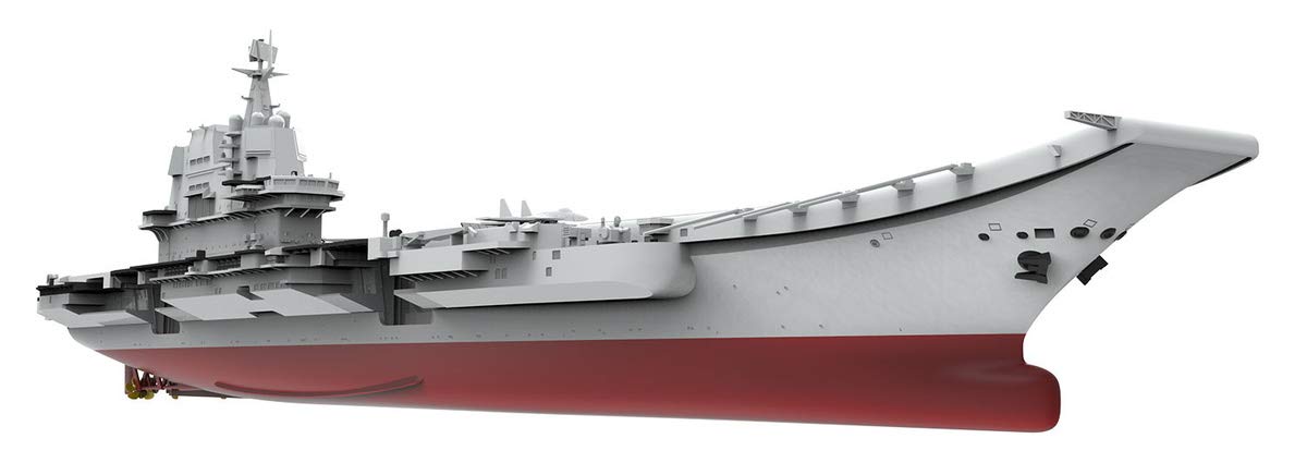 

Пластиковая модель авианосца ВМС Китая «Шаньдун» MPS006 1/700