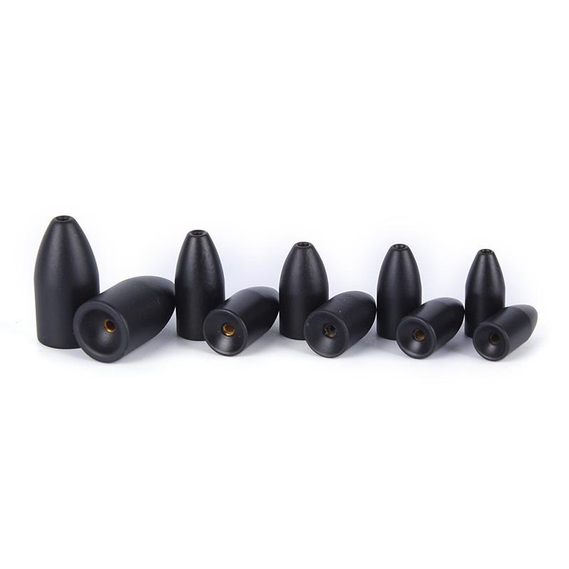 2x Black Tungsten Bullet Flipping Weight Fishing Sinker Lure Fishing AccessoryZJ 2x Black Tungsten Bullet Flipping Weight Fishing Sinker Lure Fishing AccessoryZJ