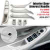 For BMW·520d xDrive·2010-2016·Inner Panel Pull Trim Cover Carbon Fiber RHD LHD Car Interior Door Handle