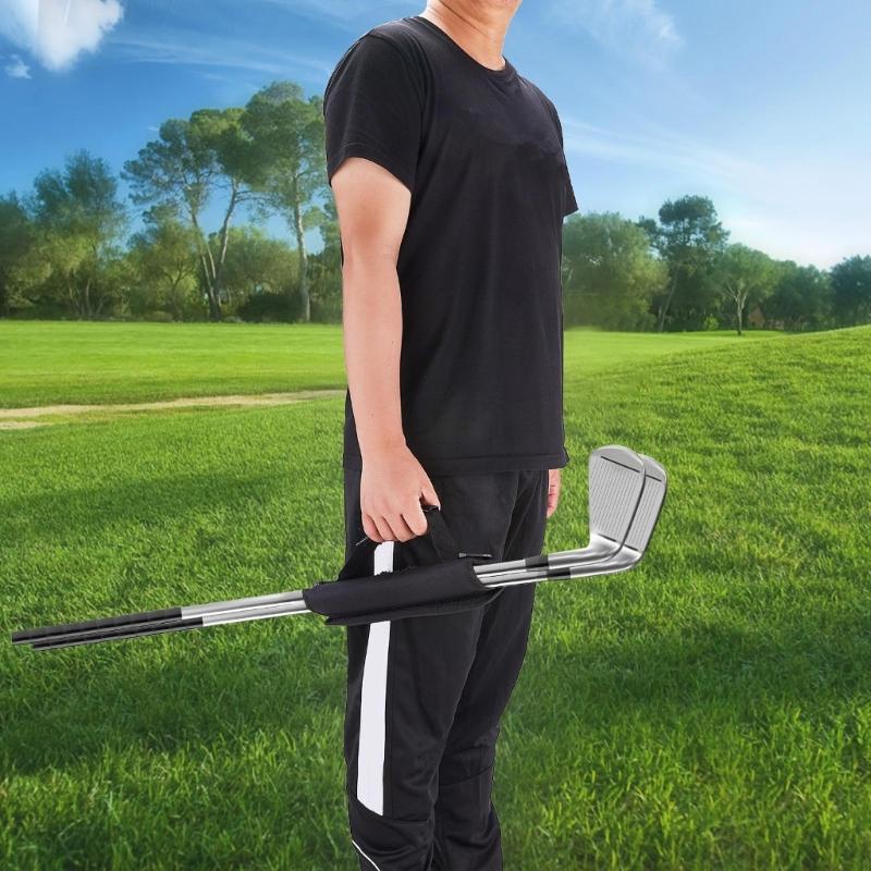 Golf Pencil Bags with Shoulder Straps Driving Range Practice Golf Club Sleeves