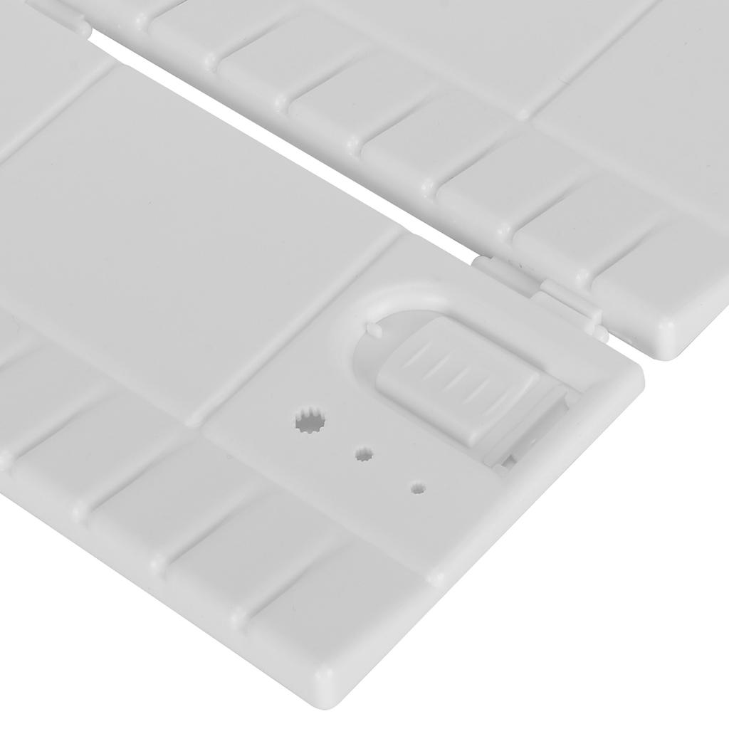 Paint Box Rectangular Porous Foldable Pigment Separation Case Painting Container Supplies