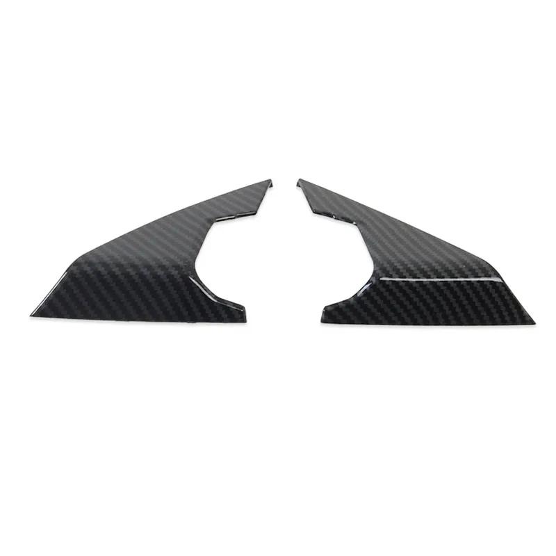 Interior Accessories For Toyota Avalon 2018-  2024 Carbon Fiber Front Window A Pillar Triangle Cover Audio Speaker Trim