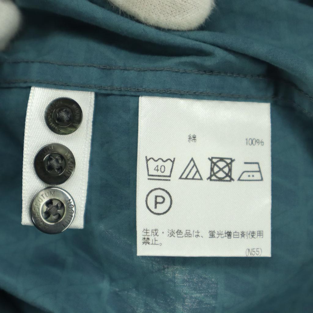 Beauty products Aquascutum made in Japan Overall handle Short sleeve Cotton shirt Men's Used