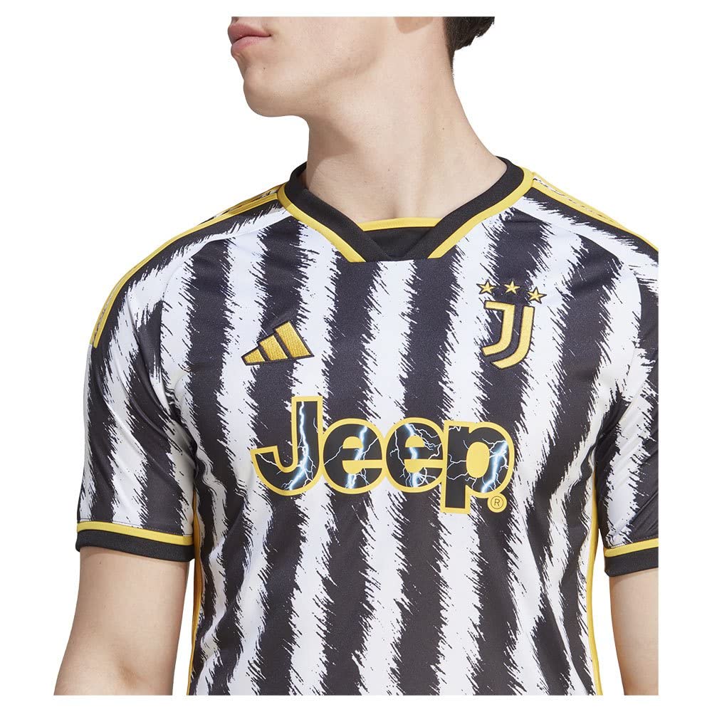 Adidas Juventus Home Replica Size XL Jersey, Black/White,