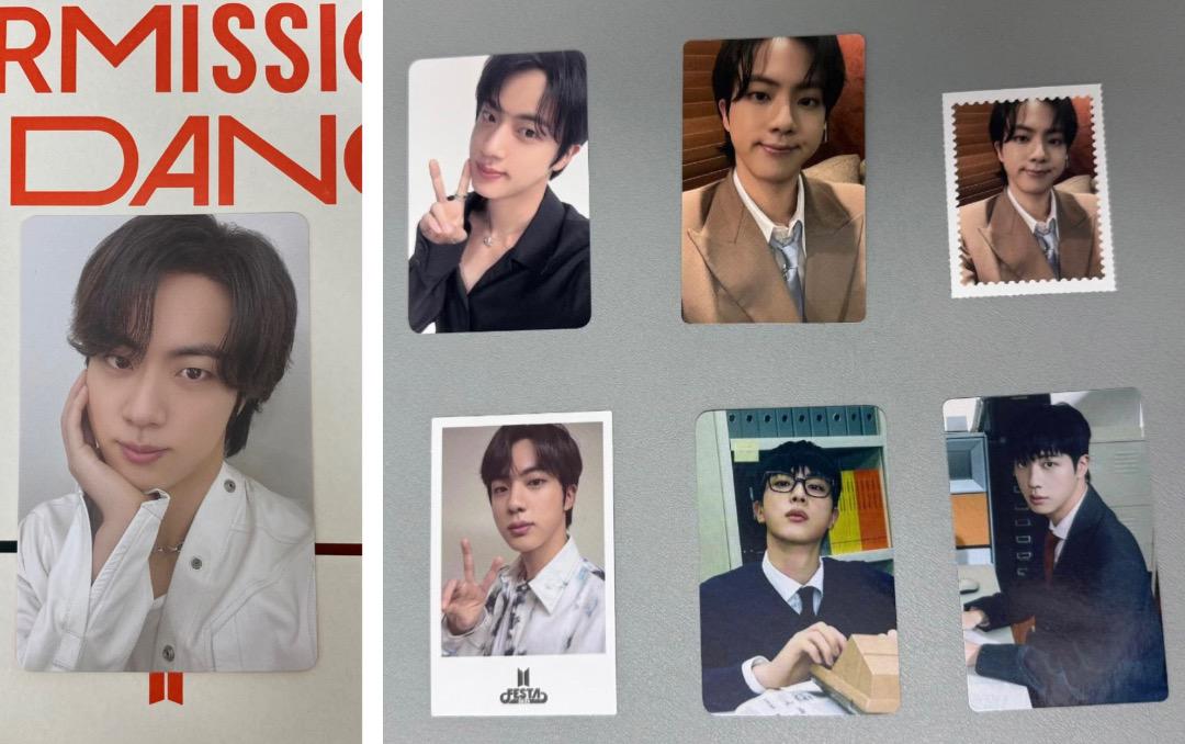 

[USED] BTS FESTA PTD JIN trading card instant photo