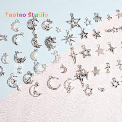 Stars and Moon Hollow Pendant DIY Jewelry Accessory Set