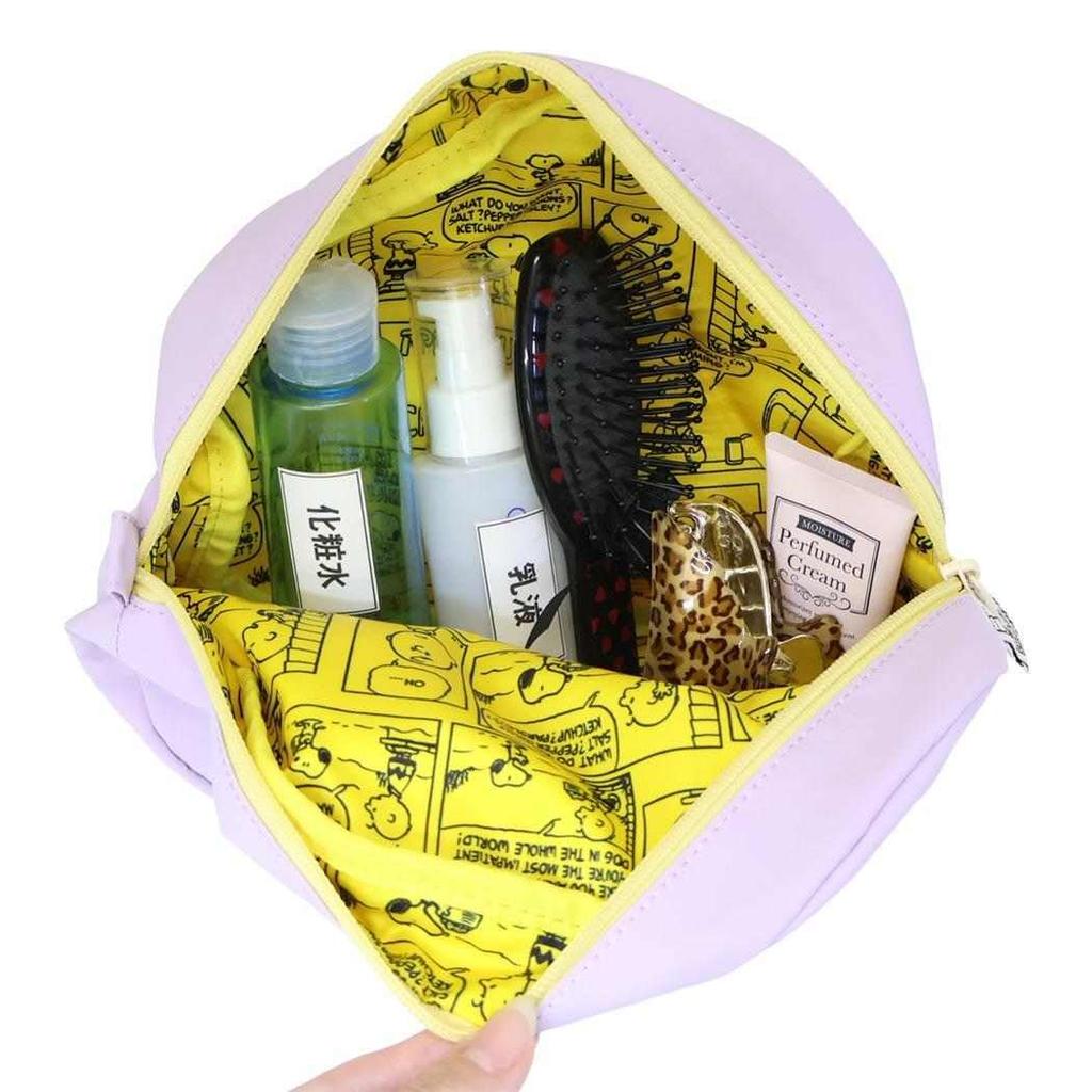 Makeup small item face Snoopy pouch, case, design,
