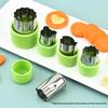 Stainless Steel Baby Food Cutter & Cookie Stamp - Farfalle, Vegetable, Fruit, Sausage, Wonton Mold