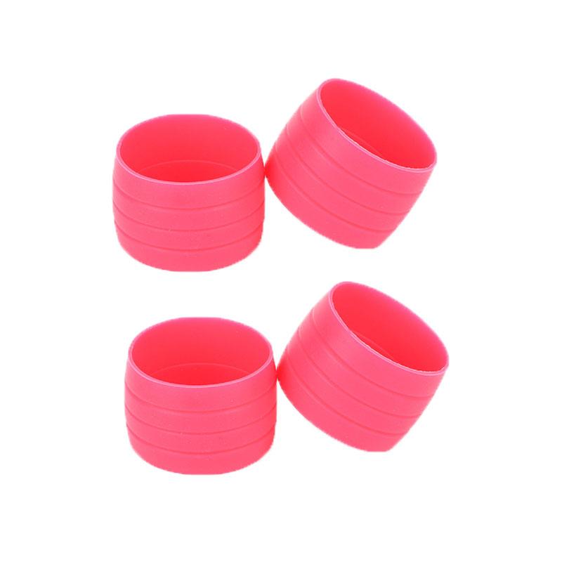2pcs Silicone Anti-skip Bicycle Handlebar Tape Plug Fixed Ring Road Bike Shift Handle Protection Cover Non-Slip Cycling Accessor