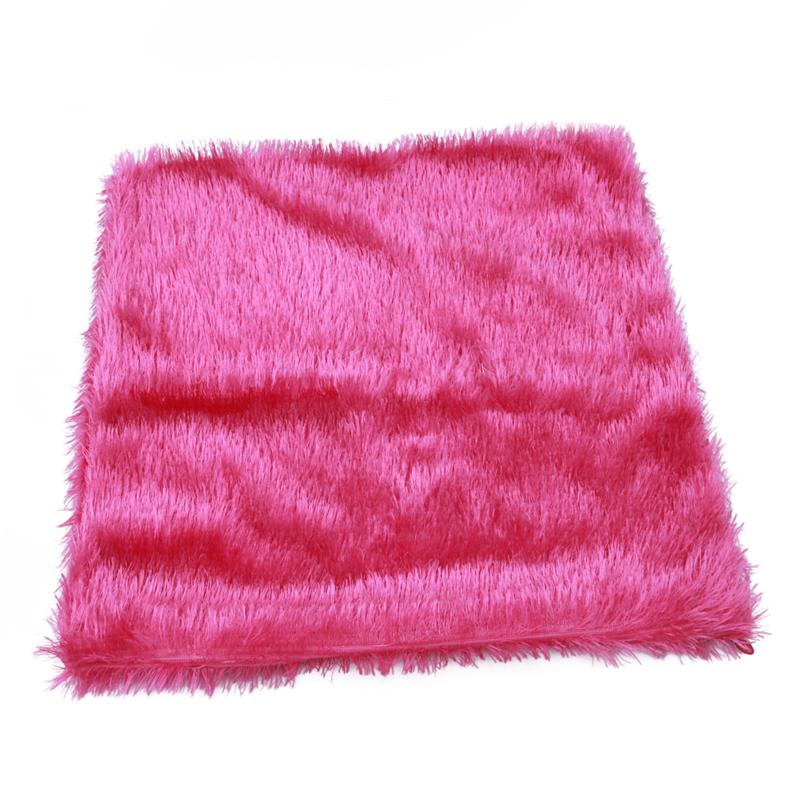 Soft Plush Pillows Case Plush Cushion Cover Solid Color Warm Living Room Bedroom Sofa Decorative Pillows Cover 41*41cm