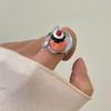 Open Mousse Cake Rings Fork Adjustable Dessert Ring Exquisite Jelly Finger Ring Hipster