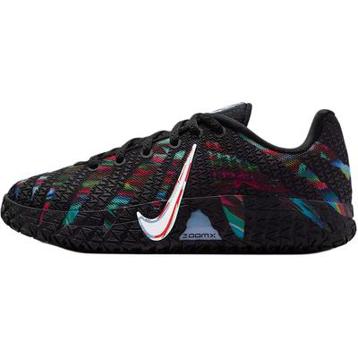 Ja Morant 3 Low Top Children's Basketball Shoes Black White Red Unisex IF1795-001