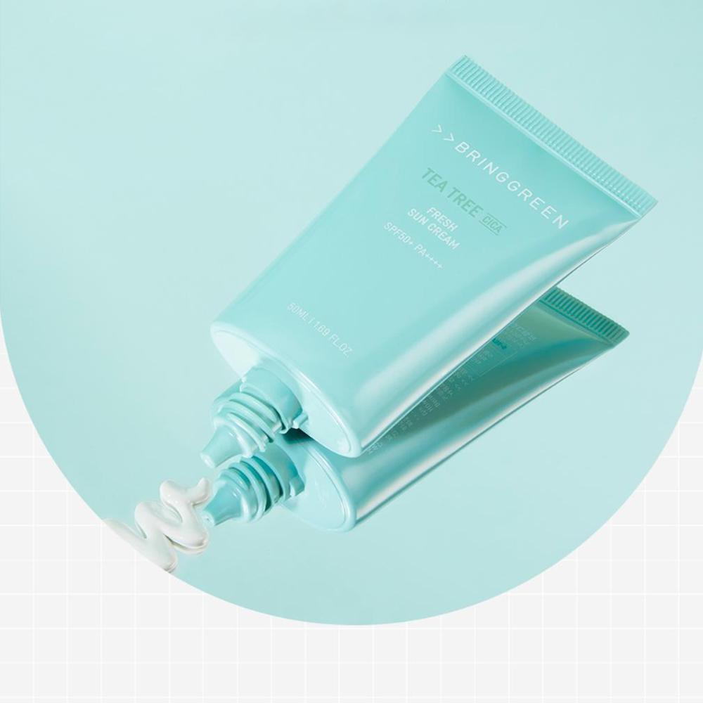 [BRING GREEN] Tea Tree Cica Fresh Sun Cream SPF 50+ PA++++ 50ml