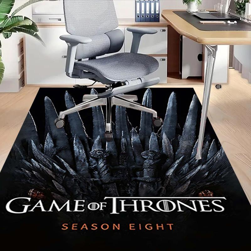 1PC Game of Thrones Season Eight Extra Large Non-Slip Floor carpet, Office, family, bedroom, Studio - Large Area Rug Indoor Rugs1142A