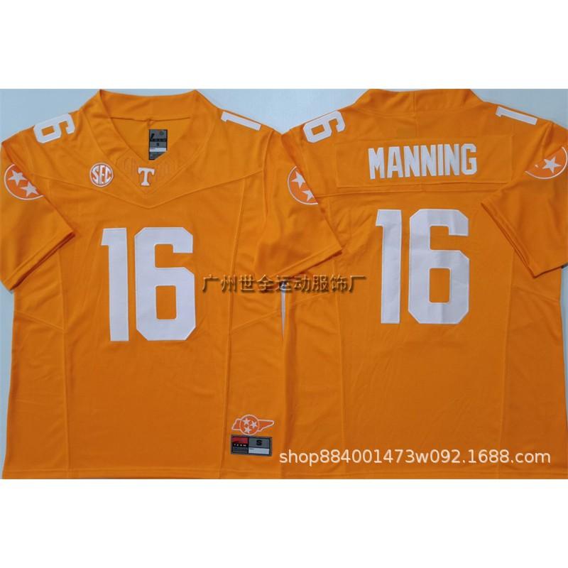 Mens College Football Jersey Team Cotton Blend Rugby Training Shirt Buckeyes Longhorns Volunteers Buffaloes