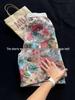 Men's Retro Floral Tie-Dye Mid-Length Summer Beach Shorts