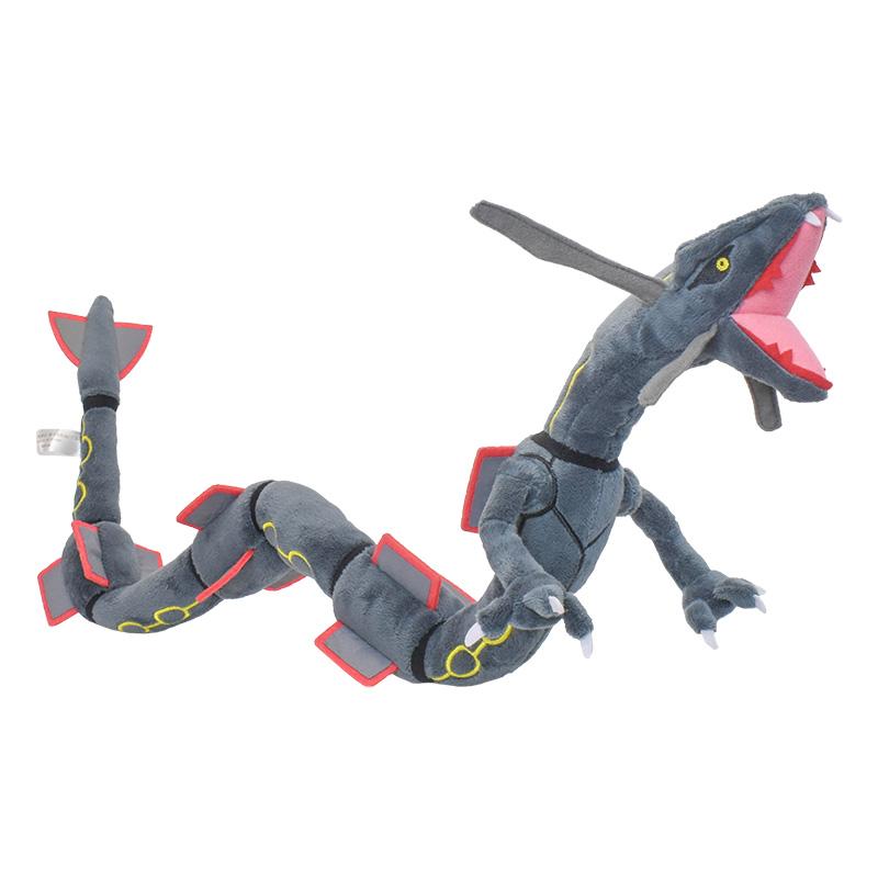 Rayquaza Gyarados Dragonair Plush Toys Black Dragon Fluffy Peluches Doll Anime Merchandise Collectible Souvenir Gift