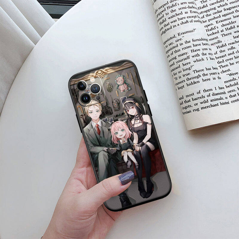 MH17 Spy X Anya Forger Family Phone Shell Case for Redmi Note 8 9 10 11 11S 10C 10X 10A 10T 9A 9C 9T 9S 8T Pro Max Plus Prime