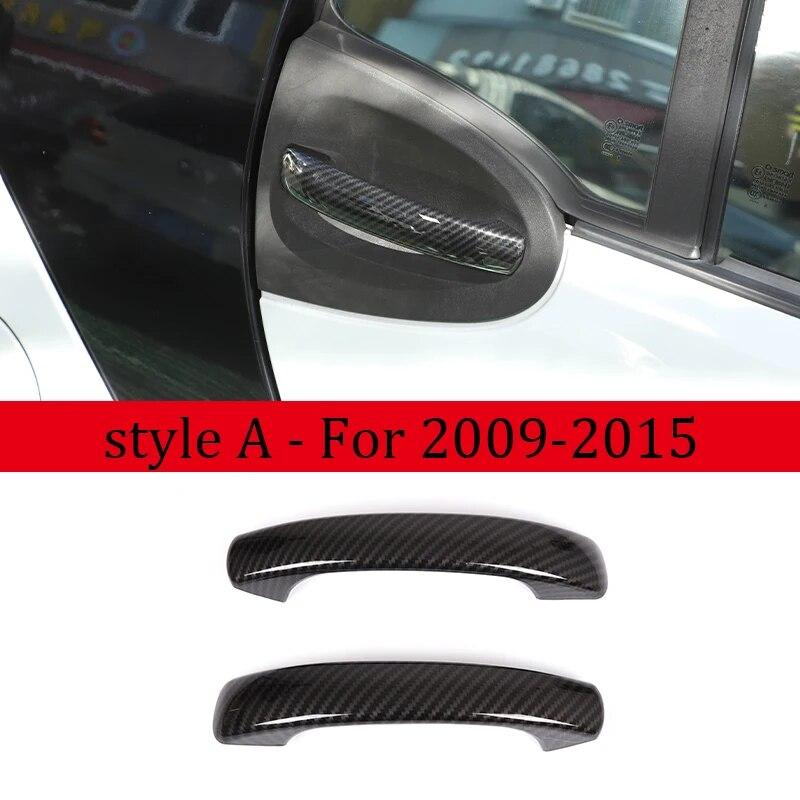 Outside Door Handle Bowl Cover Trim Sticker For Mercedes Benz Smart 451 453 Fortwo Forfour 2009- Car Styling Accessories