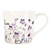Porzellanbecher für Getränke Kaffee Tee Kräuter Bunt Blumen 430 ml