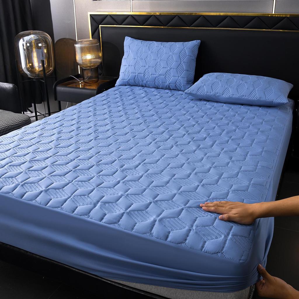 Gesteppter wasserdichter Spannbettlaken Matratzenschoner