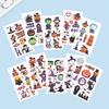 10 Stück Halloween Tattoo Aufkleber Cartoon Kürbis Geist Fledermaus Spinne Temporärer Aufkleber Kinder Geburtstagsparty Gastgeschenke Junge Mädchen Geschenke
