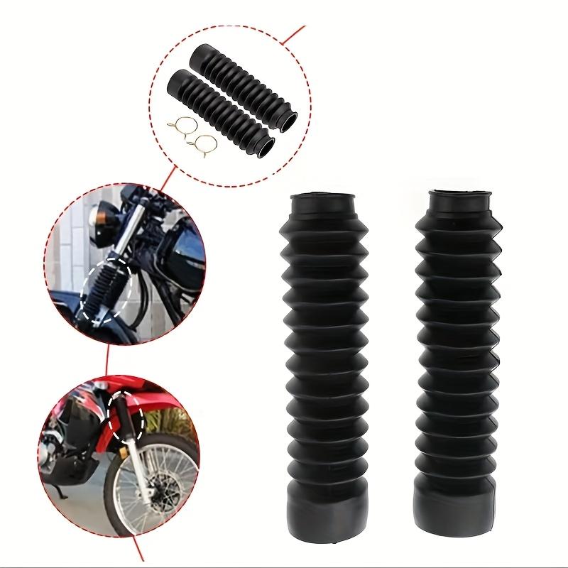 Motorcycle Front Fork Shock Absorber and Dust Cover Durable Synthetic Rubber, Fit for Various Bike Models, Motorcycle Shock Absorber