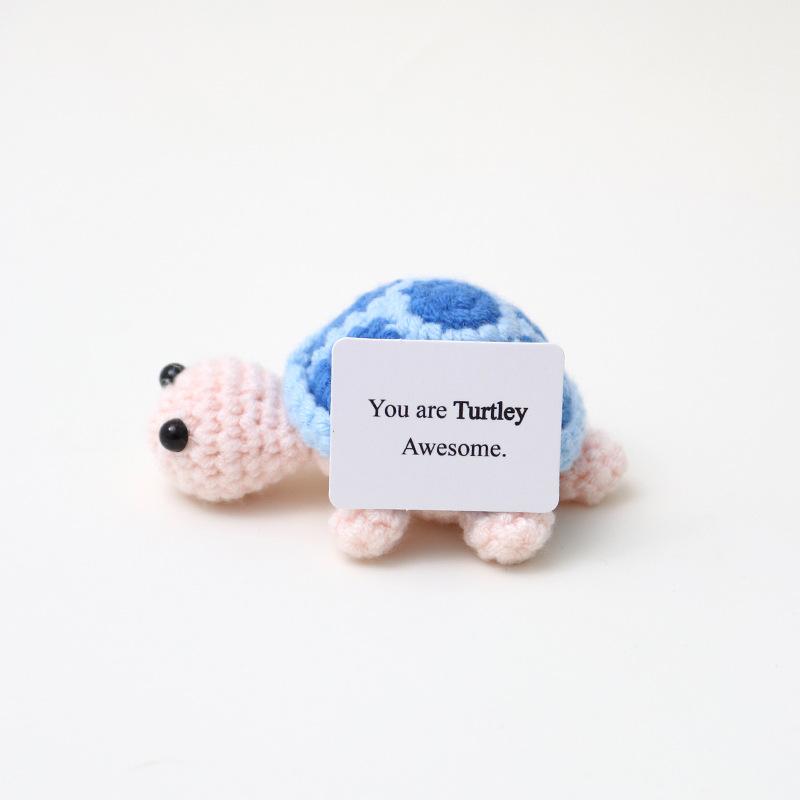 Crochet Ornament Finished Positive Crochet Animals Sloth Chicken Desk Accessories Home Office Decoration Home Decor