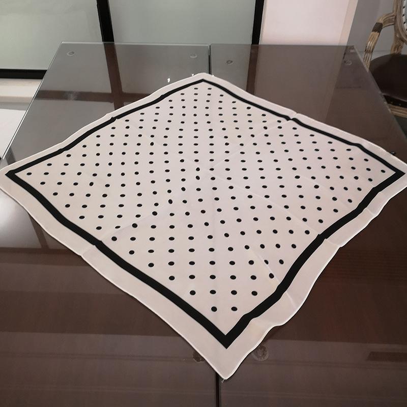 

Весенне-летний атласный длинный шарф для женщин, солнцезащитная шаль, модный атласный длинный шарф для красоты, универсальный дорожный шарф 70*70cm