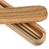 Reusable Wooden Chopsticks Portable Tableware Gift Set Kitchen Utensils for Eating with Box(White Wax Chopstick Box Chopsticks )