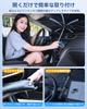 Car Front Sunshade for Summer Strongest Model with 10 Sturdy Ribs and an Extendable Center Pneumatic Handle Protects Thick Light UV Perfect for