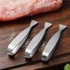 Stainless Steel Kitchen Tweezers for Removing Chicken Feathers, Fish Bones, and Duck Feathers