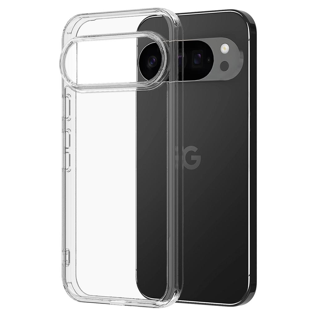 For Google Pixel 10 Pro Clear Phone Case TPU+Acrylic Shockproof Phone Back Cover