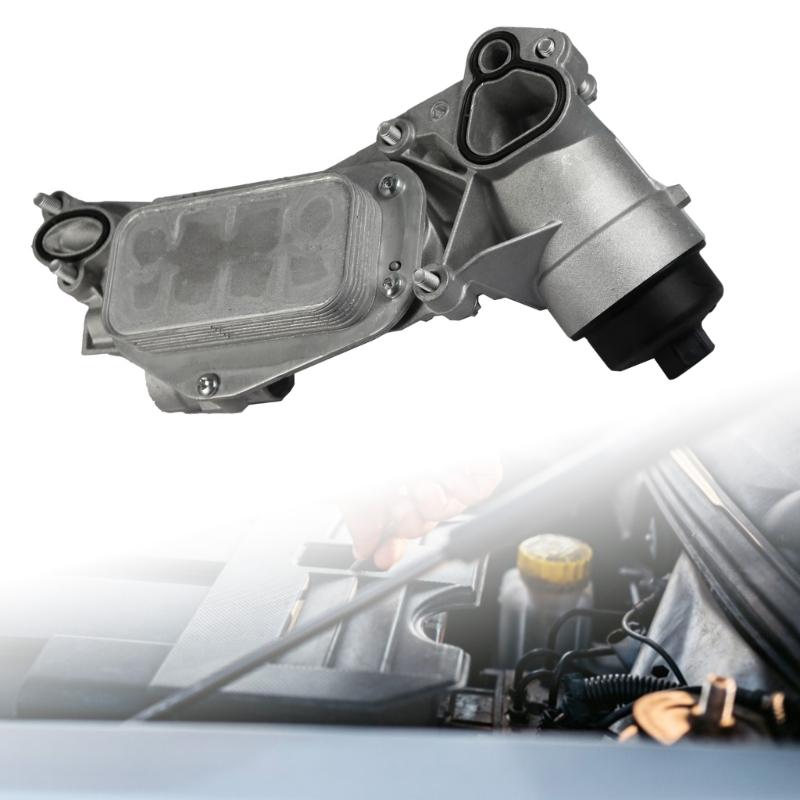 Engine Oil Cooler Filter Housing Assembly 12992593 93186324 Aluminium Repair Parts
