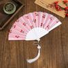 Ventilateur à main pliant motif fruits Design cerise Ventilateur rafraîchissant Ventilateur portable mode Femmes