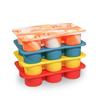 Stampi in silicone per gelato fai-da-te a 6 scomparti Strumenti per la produzione di gelato lungo Stampi pieghevoli per torta al cioccolato