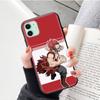Black Case for Xiaomi Poco X6 X4 M5 M6 F5 F6 C65 C55 C50 C51 C40 Pro Redmi 14C A3X 13C 12C 11T 10A 9C Note 7 6 8A Plus W-49 My Hero Academia