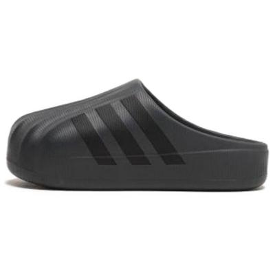 Originals AdiFOM SUPERSTAR MULE Abrasion Resistant Slip Resistant Closed Toe Slippers Unisex Black JP5387