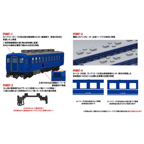 TOMYTEC TOMIX N Gauge JR 12 Series Gunma Rolling Stock Center Set, Model Train, Passenger Car, 98788