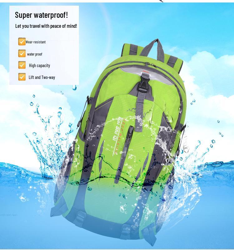 40L Unisex Professional Outdoor Backpack for Travel, Cycling, Hiking, and Mountaineering