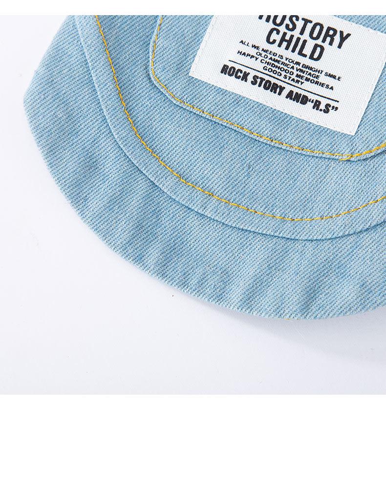 Kitten Winter Pocket Denim Dress for Small Dogs