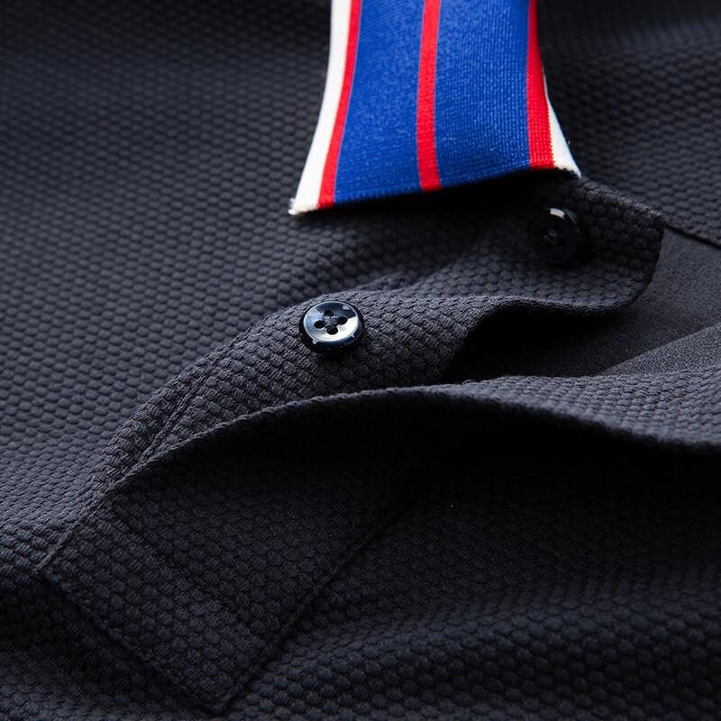 DIBENZE Men's Plus Size Short Sleeve Polo Shirt