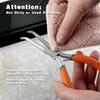 LEONTOOL Needle Remover Pliers, Bent-Type, Mini Bent-Nose Pliers with Bent Handles, Ultra-Fine Tweezers, Bent-Nose Lead Pliers, Fishing Pliers, Miniat