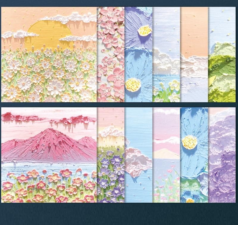 Bethany Home Origami 240 15cm Craft DIY 10 Oil Painting for Making Paper Day Origami Paper, Sheets, Square, Paper, Paper, Double-Sided, Colors, Style,