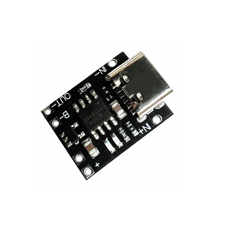 10~100Pcs Small Size 1A 4.2V Charging Module Type C Input 3.7V Ternary Lithium Battery Charger Board Built In Protection Board