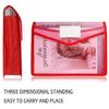 For School Home Work Office Plastic File Envelopes File Bags Stationery Cases Folders Organizers