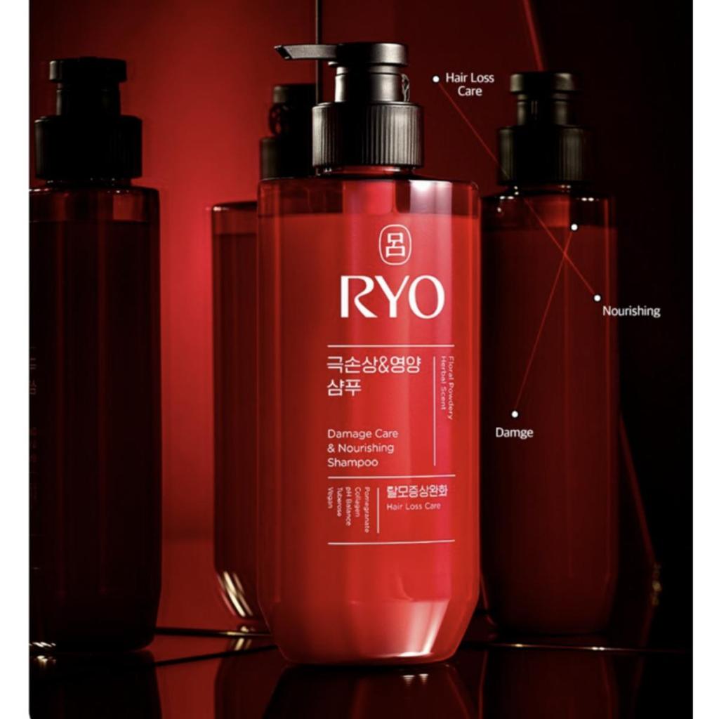 [Ryo] Damage Care & Nourishing Shampoo 480ml + Treatment 300ml
