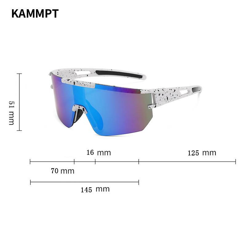 New in Fashion Men's Goggle Outdoor Brand Sports Sunglasses Oversize Decoration Women's Sun Glasses for Driving Cycling