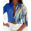 Fashion Women's Shirts Summer Leopard 3D Printed Women's Long Sleeve Tops Spring Autumn Casual Loose Tops Long Sleeve Shirt